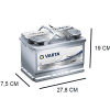LA70 varta professional dp agm 12v 70ah