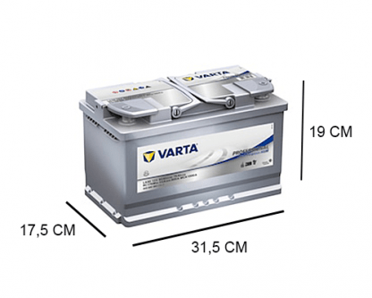 LA80 varta professional dp agm 12v 80ah