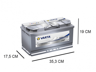 LED95 Varta Professional Dual Purpose EFB Leisure Battery 95Ah (930095085)