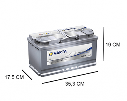 LA95 varta professional dp agm 12v 95ah