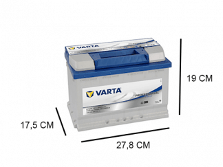 LFS74 varta professional sli 12v 74ah