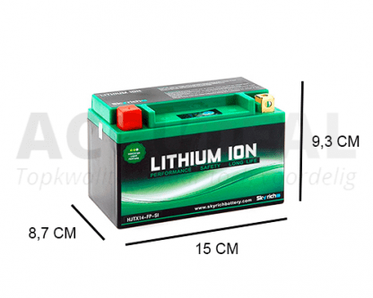 LTX14-BS motorfiets accu 12V Lithium YTX14-BS