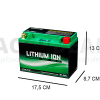 LTX20L-BS Skyrich motorfietsaccu