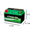 LTX7A-BS Lithium motorfietsaccu van Skyrich