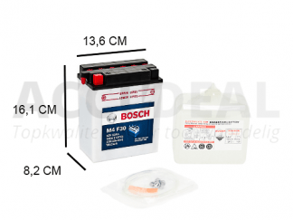 YB12A-A Bosch Motorfietsaccu 12V