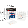 YB12A-B Bosch motorfietsaccu 12V