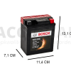 YTX7L-BS Bosch motorfietsaccu 12V