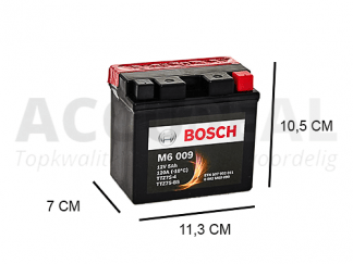 Bosch motorfietsaccu YTZ7S-BS AGM