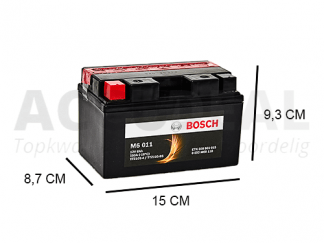 M60 011 8Ah motorfiets 12V Bosch accu