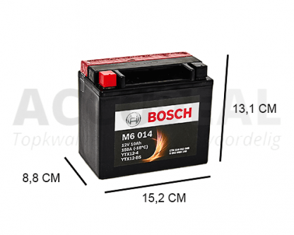 Bosch motorfiets YTX12-BS