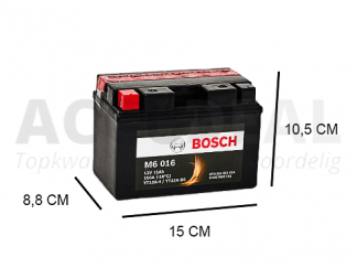 YT12A-BS bosch accu 12V