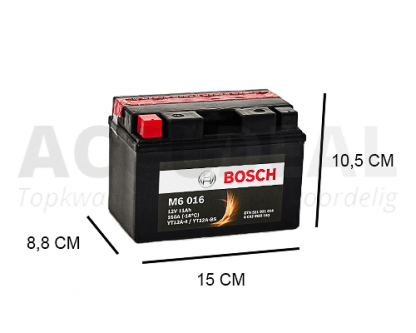 YT12A-BS bosch accu 12V