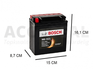 YTX16-BS-1 Bosch motorfiets AGM accu