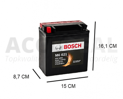 YTX16-BS-1 Bosch motorfiets AGM accu