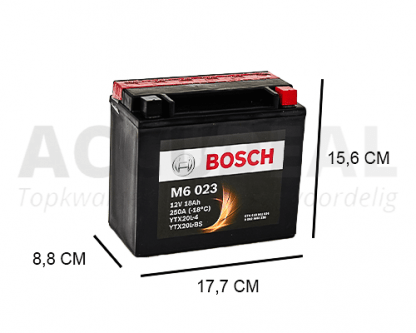 YTX20L-BS Bosch accu