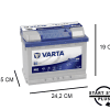 N60 Varta start-stop accu 60ah EFB Bleu Dynamic 560500064