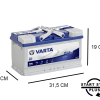 N80 Varta start-stop accu 80ah-EFB Bleu Dynamic 580500080