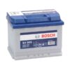 de s4005 bosch startaccu heeft een capaciteit van 60ah