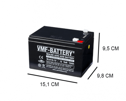 12V 12Ah VRLA AGM Accu van het merk VMF