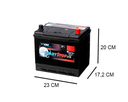 VMF 65Ah EFB Start-stop accu