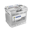 De Varta A9 50Ah AGM Silver Dynamic accu gezien vanaf schuin voor