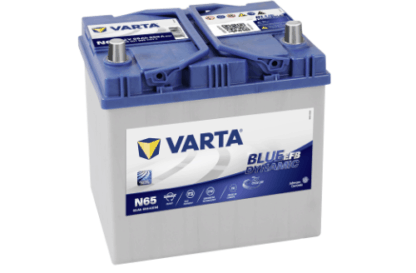 De Varta N65 heeft een capaciteit van 56AH