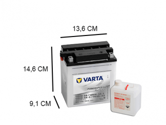 YB10L-A2 varta freshpack 12v