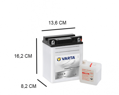 YB12A-B varta freshpack 12v