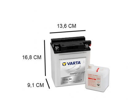 YB14L-B2 varta freshpack 12v