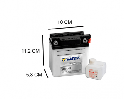 YB3L-B varta freshpack 12v