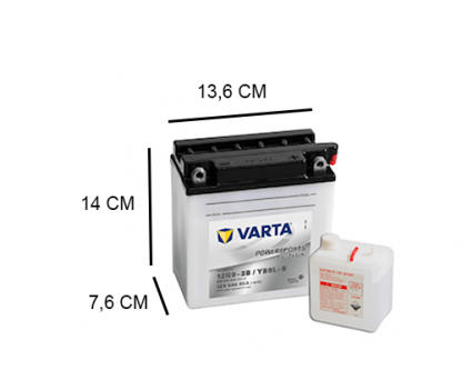 YB9L-B varta freshpack 12v