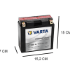 YT14B-4 varta agm 12v 12ah