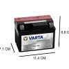 YT4L-BS varta agm 12v 3ah