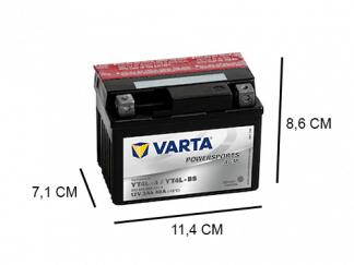 YT4L-BS varta agm 12v 3ah