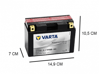 YT9B-BS varta agm 12v 9ah