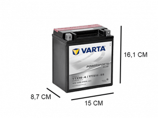 YTX16-4 varta agm 12v 14ah