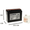 YTX24HL-BS varta agm powersports