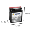 YTX7L-BS varta agm 12v 6ah