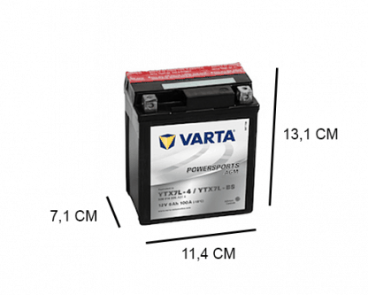 YTX7L-BS varta agm 12v 6ah