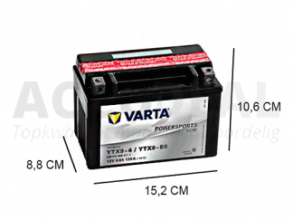 YTX9-BS varta agm 12v 8ah