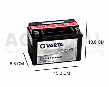 YTX9-BS varta agm 12v 8ah