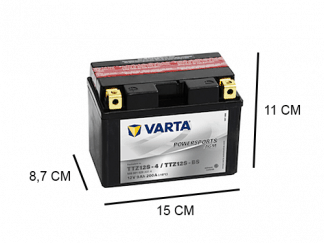 YTZ12S-BS varta agm 12v 9ah