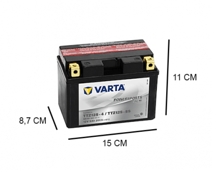 YTZ12S-BS varta agm 12v 9ah