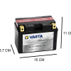 YTZ14-BS varta agm 12v 11ah