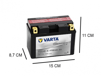 YTZ14-BS varta agm 12v 11ah