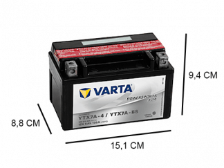 YTX7A-BS varta agm 12v 6ah