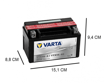 YTX7A-BS varta agm 12v 6ah