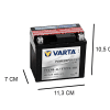 YTZ7S-BS varta agm 12v 5ah