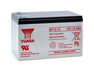 Yuasa NP12-12 - 12V 12Ah - VRLA accu