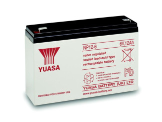 Yuasa NP12-6 - 6V 12Ah - VRLA accu